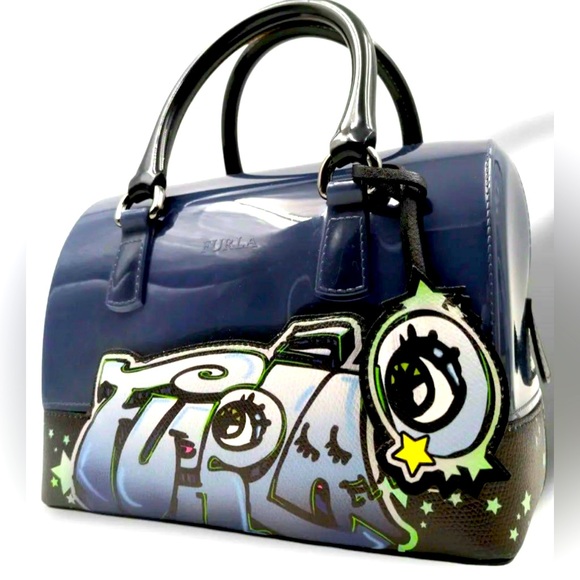 Furla Handbags - Furla Candy Jelly Boston Bag